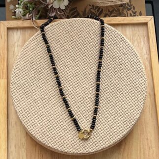 Collier Corinne noir