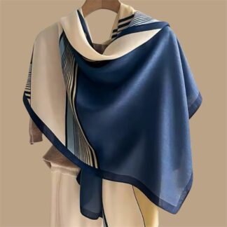 Foulard Linéa bleu