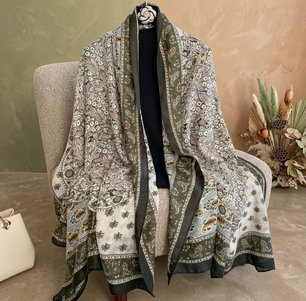 Foulard vert